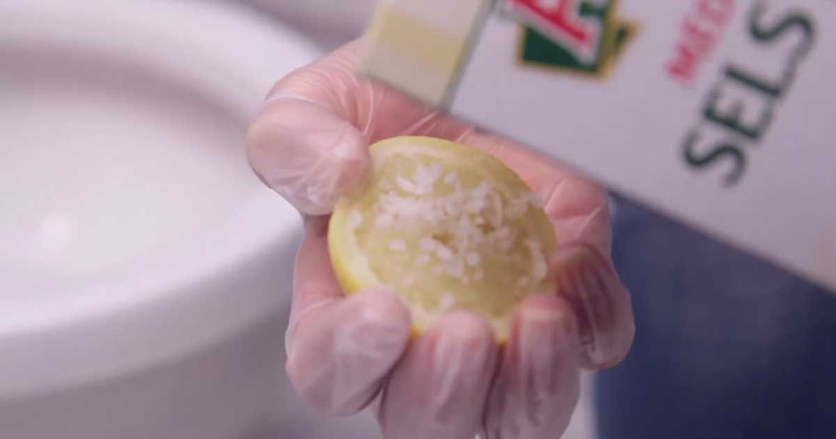 Clever Toilet Cleaning Trick With Lemon SF Globe