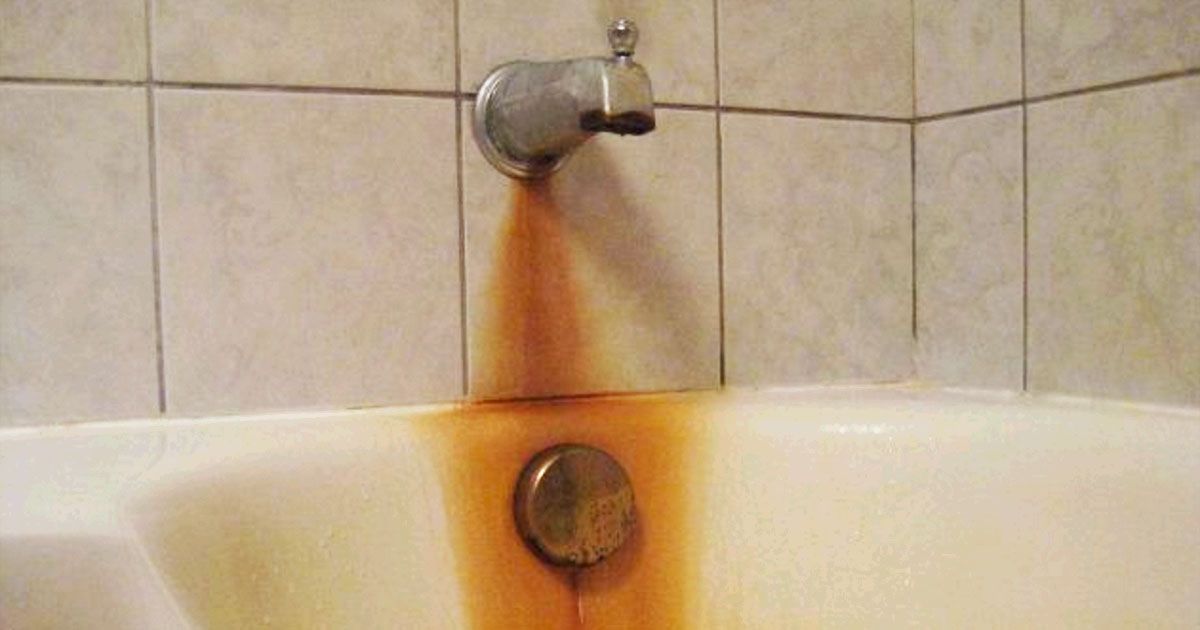 How to remove rust from your tub