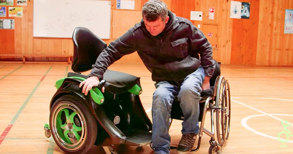 Man invents remarkable wheelchair for paraplegic best friend SF Globe