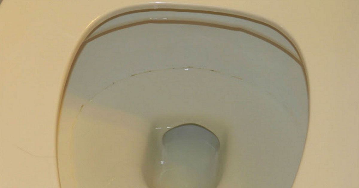 How to clean stubborn toilet bowl ring for 0.25