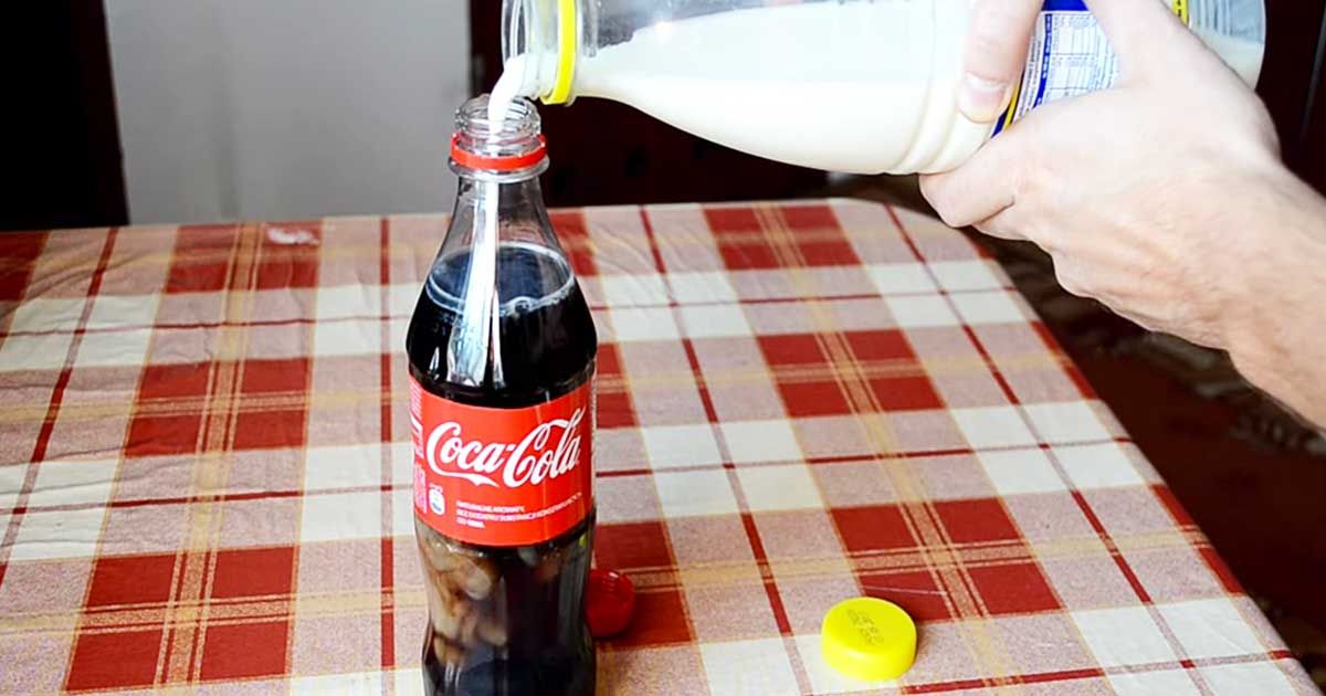 This Man Mixes Milk And Coke Together SF Globe