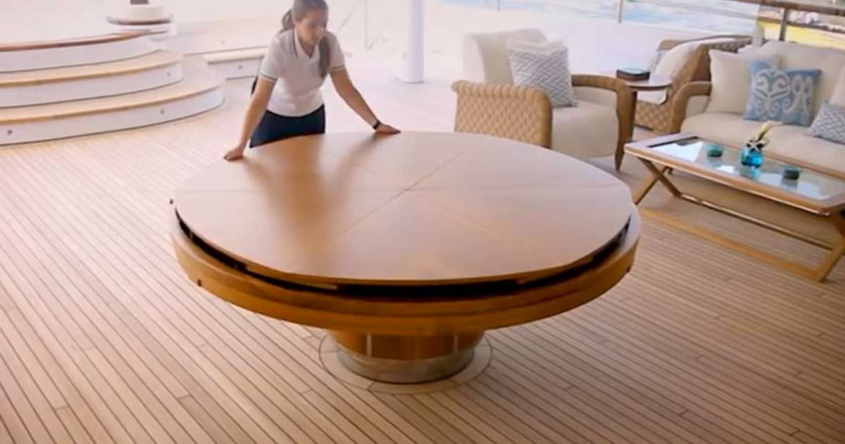 David Fletcher's Capstan Expanding Dining Table Where Function Meets