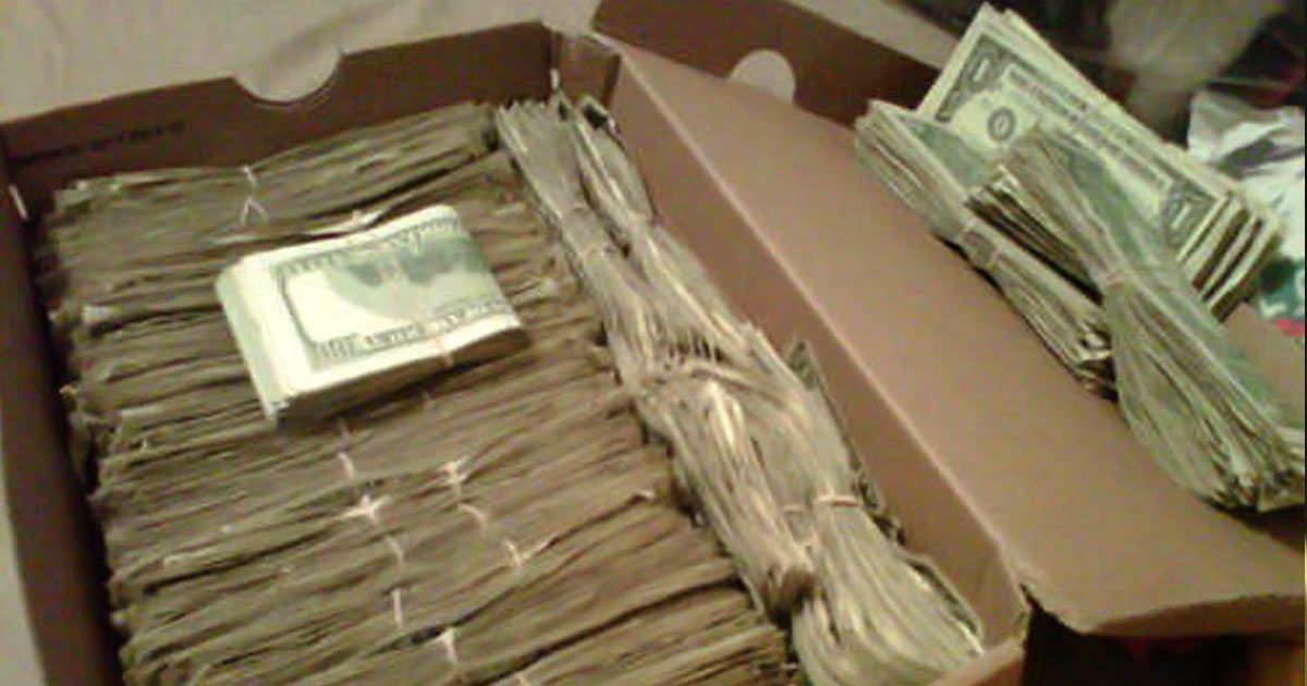 A Shoebox of Money Story SF Globe