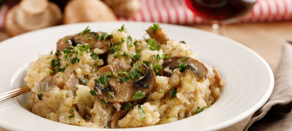 Slow Cooker Mushroom Risotto Recipe and Video