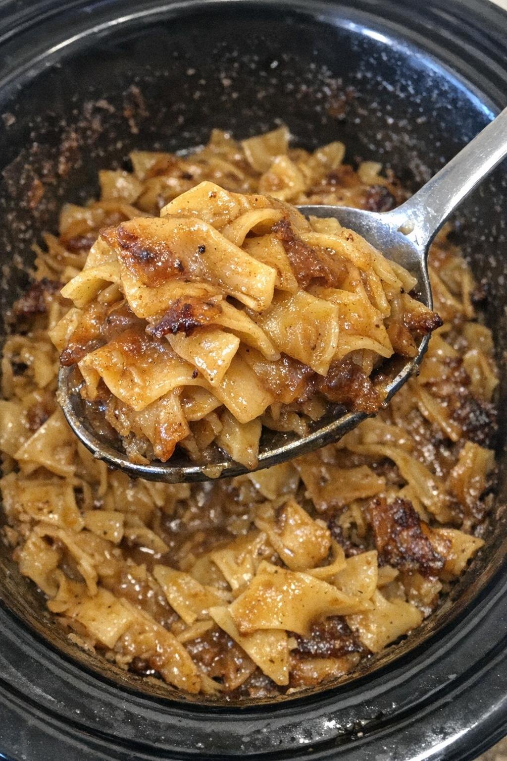 Pasta Tremont uit de slowcooker klaar