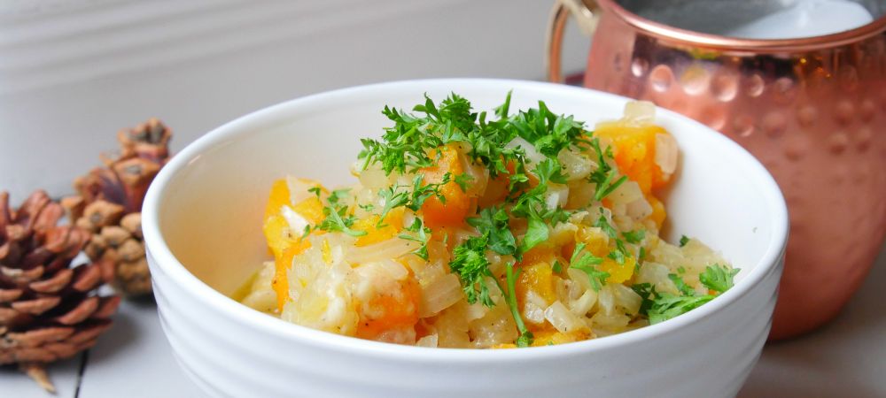 Baked Butternut Squash Parmesan Casserole  Recipe and Video