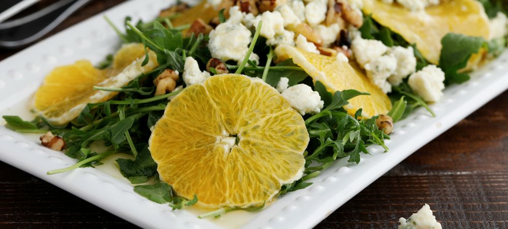 Vegetarian Orange & Arugula Salad Recipe and Video