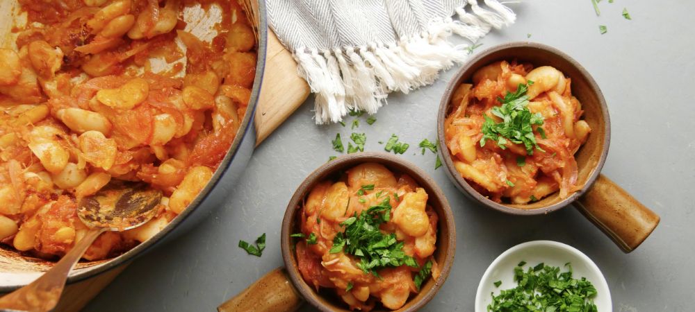 This Traditional Greek Casserole Is Made With Giant Beans Recipe and Video