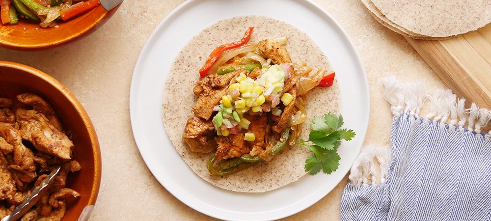 Low-carb Chicken Fajita Roll-ups Recipe and Video