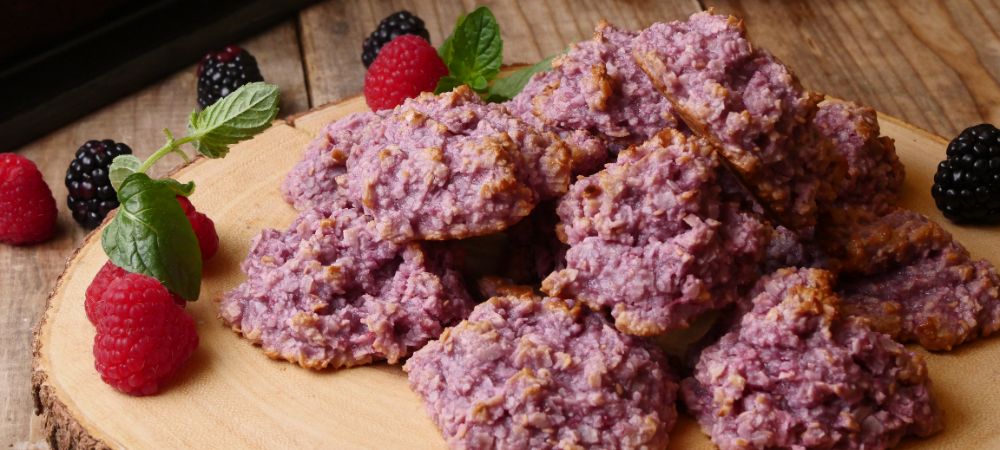 Raspberry Macaroons Made Entirely In A Food Processor Recipe and Video