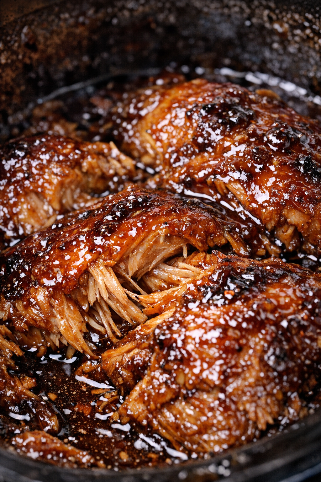 Slow cooker glazed chicken