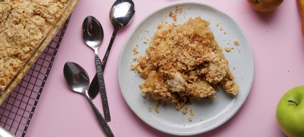 Southern Pear And Apple Crisp Recipe and Video