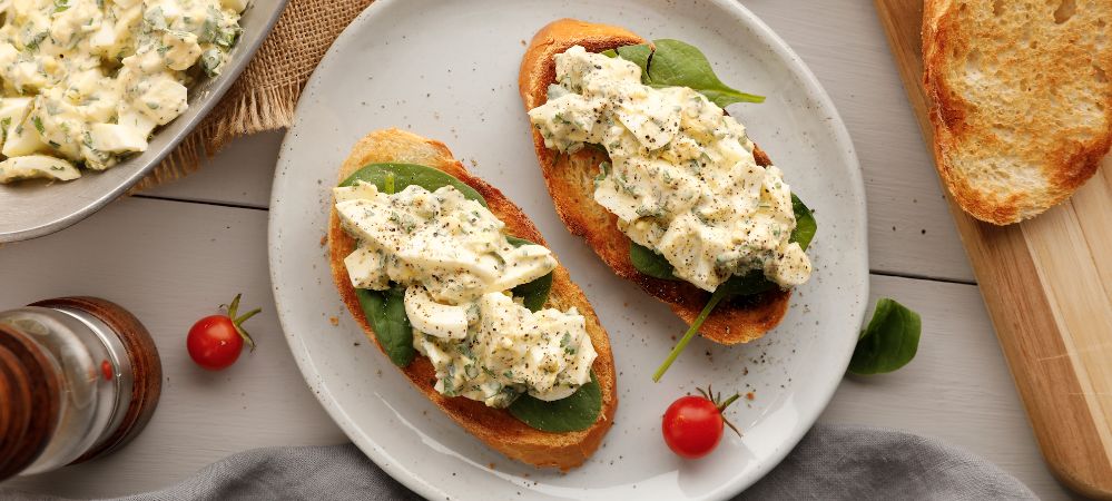 Vegetarian Jalepeño Egg Salad  Recipe and Video