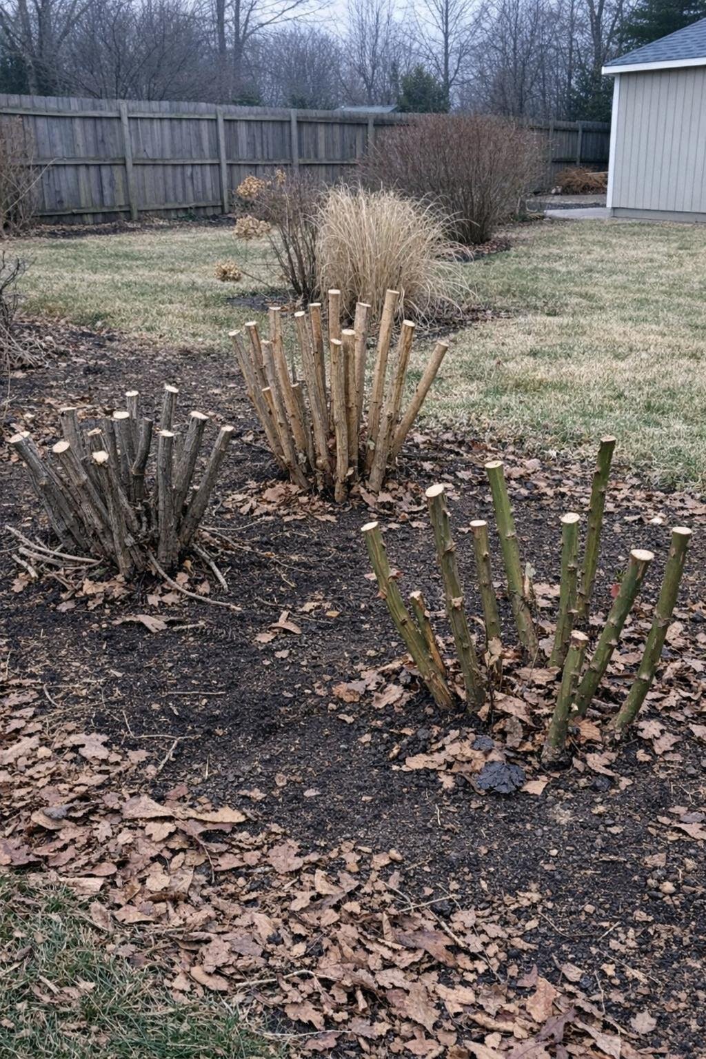 Late-winter pruning of summer-blooming shrubs and roses