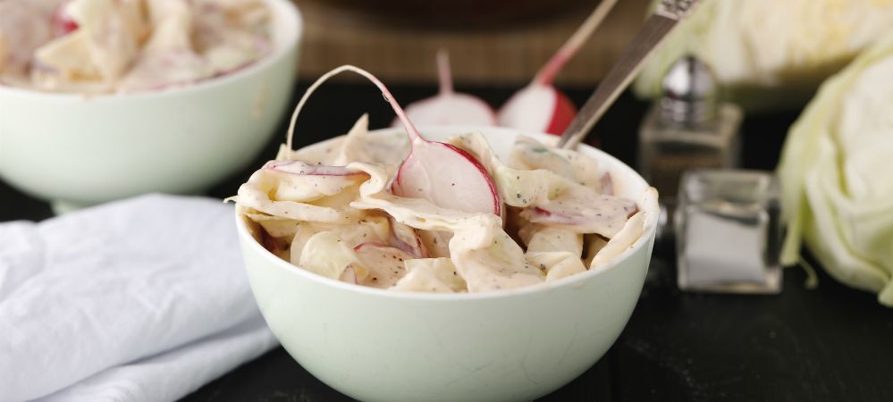 Low-carb Coleslaw Salad Recipe and Video