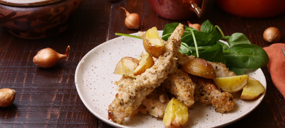 Parmesan Garlic-fried Chicken That Isn't Actually Fried Recipe and Video