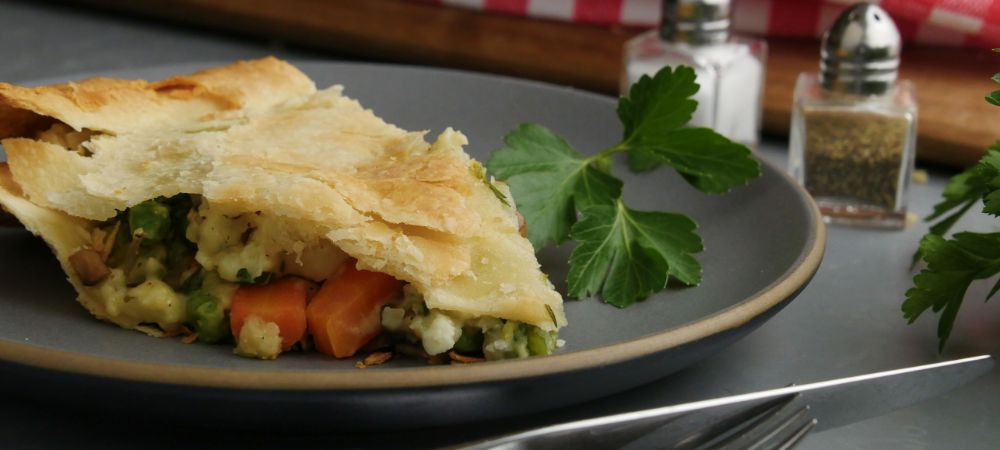 Vegetarian Pot Pie Recipe and Video