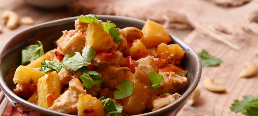 Sheet Pan Pineapple Chicken That's Definitely Less Divisive Than Pineapple Pizza Recipe and Video