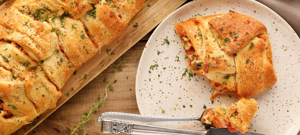 Cheesy Parmesan Chicken Garlic Bread Recipe and Video