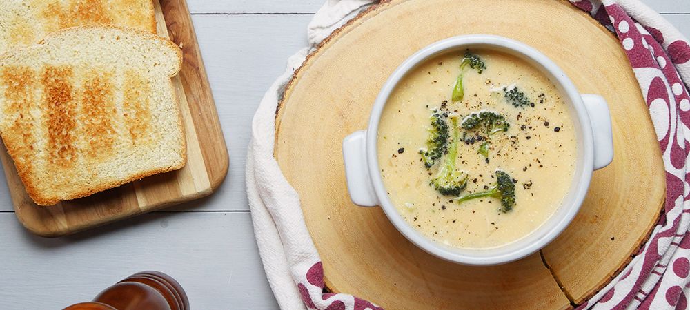 Low-carb Chicken And Broccoli Soup Recipe and Video
