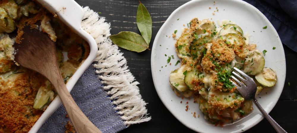 Zucchini Gratin Recipe and Video