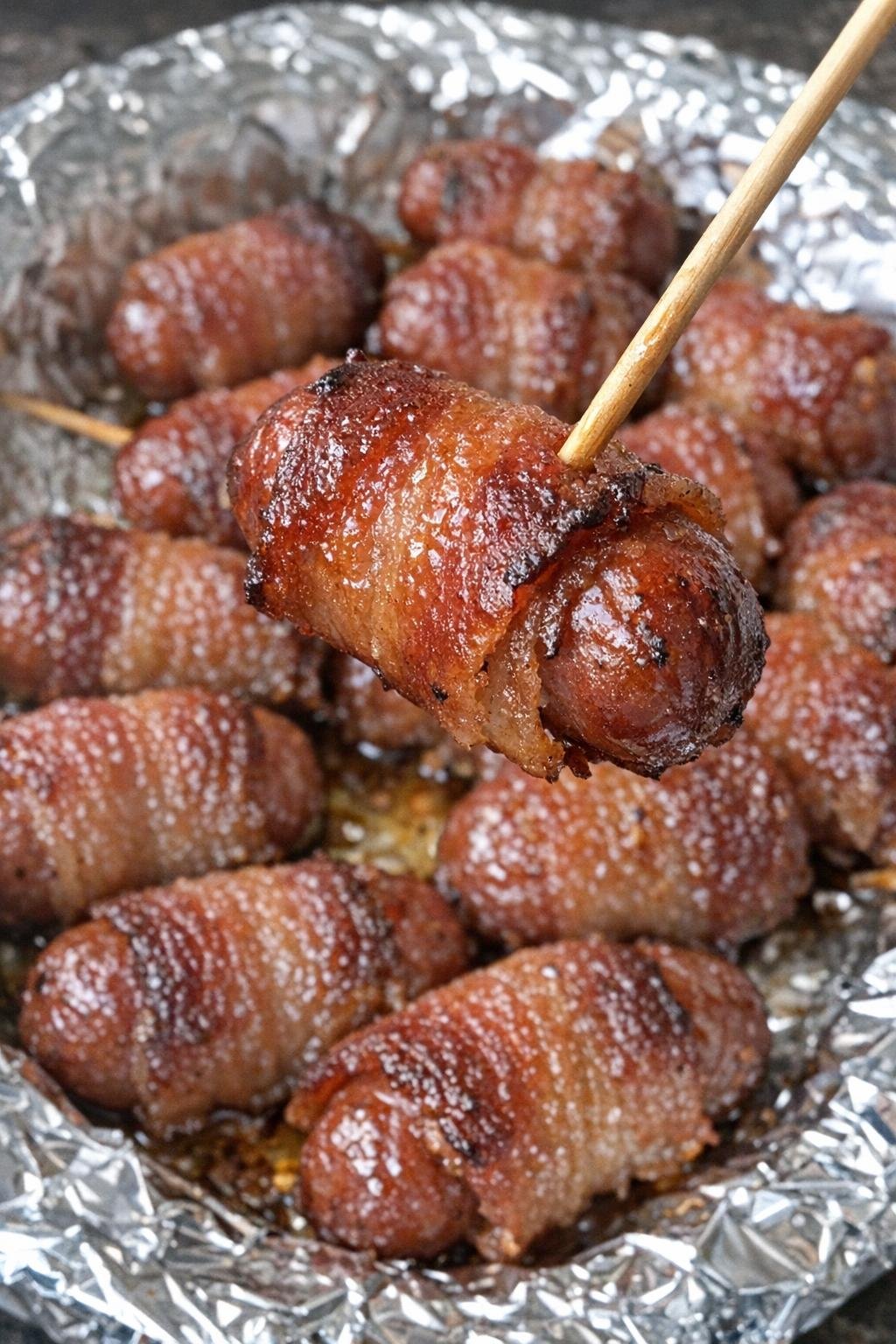 Close-up of finished Frank Copeland bites