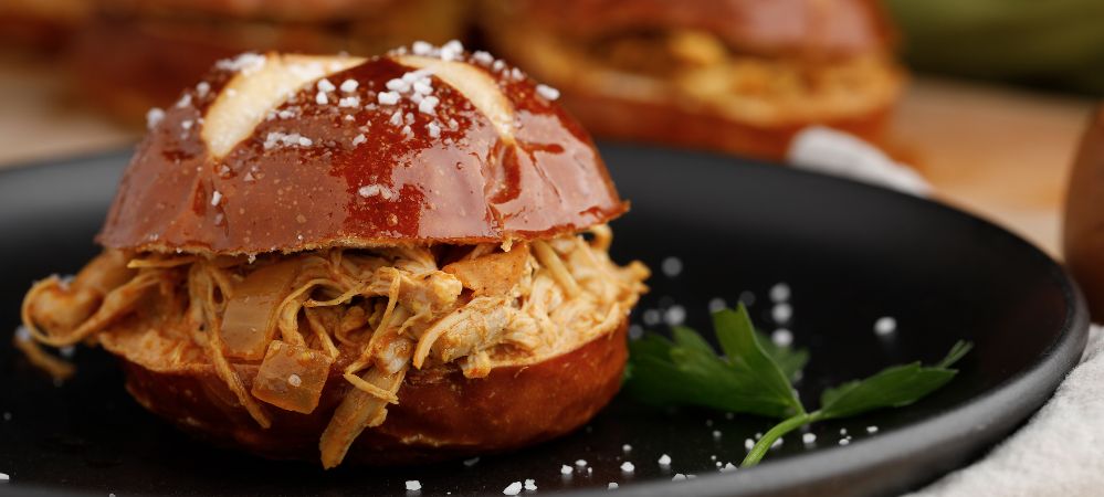 Slow Cooker Butter Chicken Sliders Recipe and Video