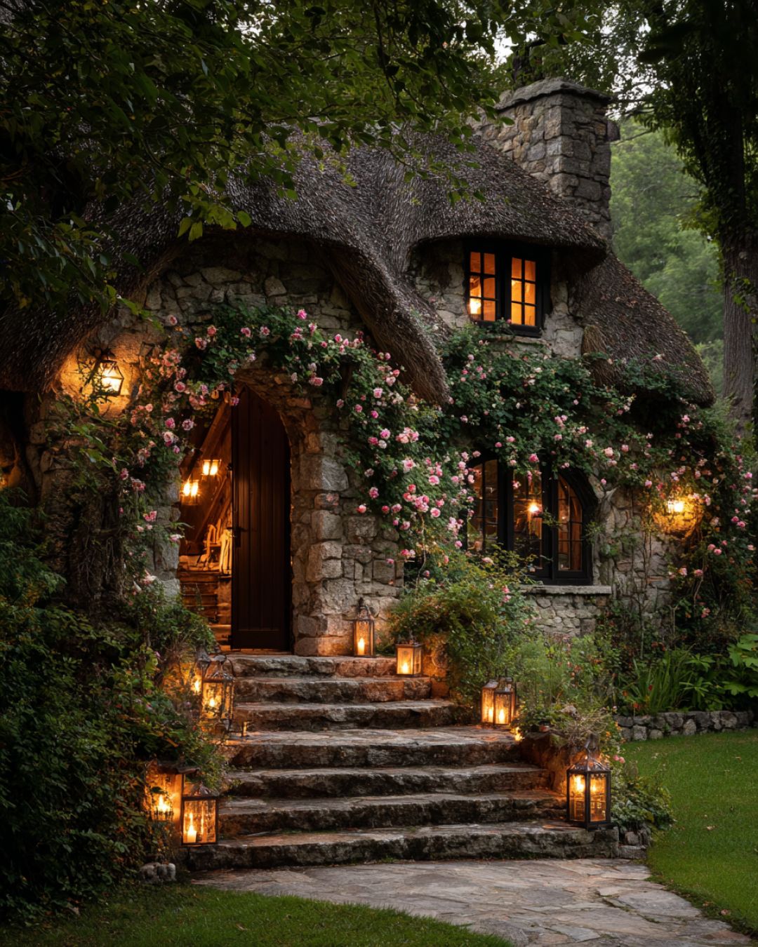 Take A Look Inside This Storybook Countryside Cottage With Stone Steps Take A Look Inside This Storybook Countryside Cottage With Stone Steps