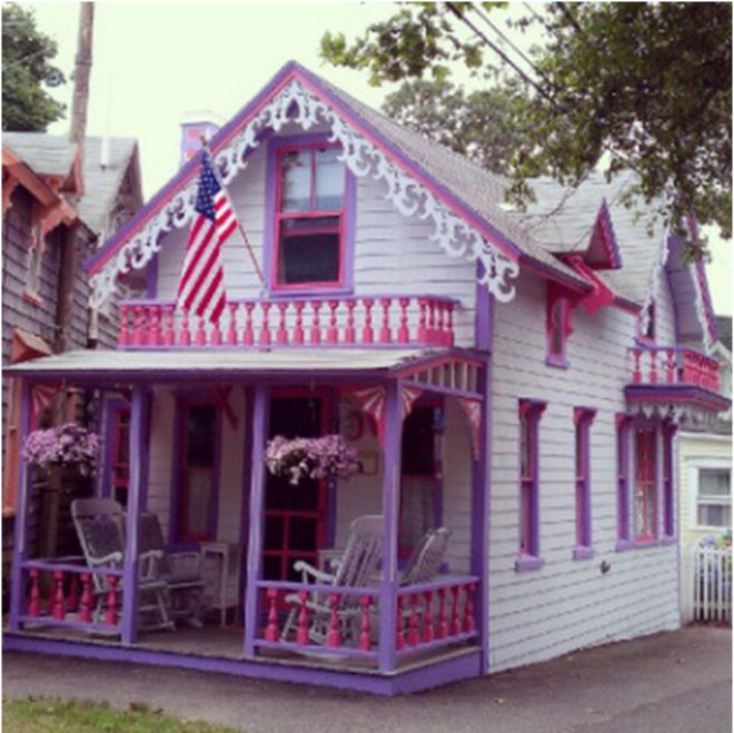 Tour with us the delightful Oak Bluffs tiny cottage historic village