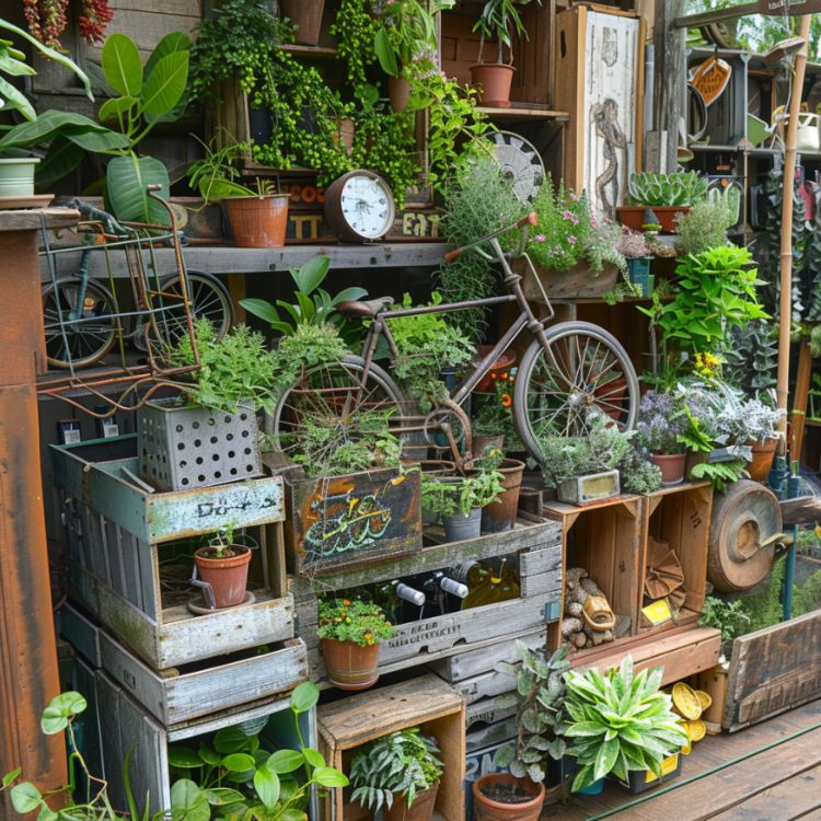 Man has an uninspired garden but refuses to hire a landscaper. He opts ...