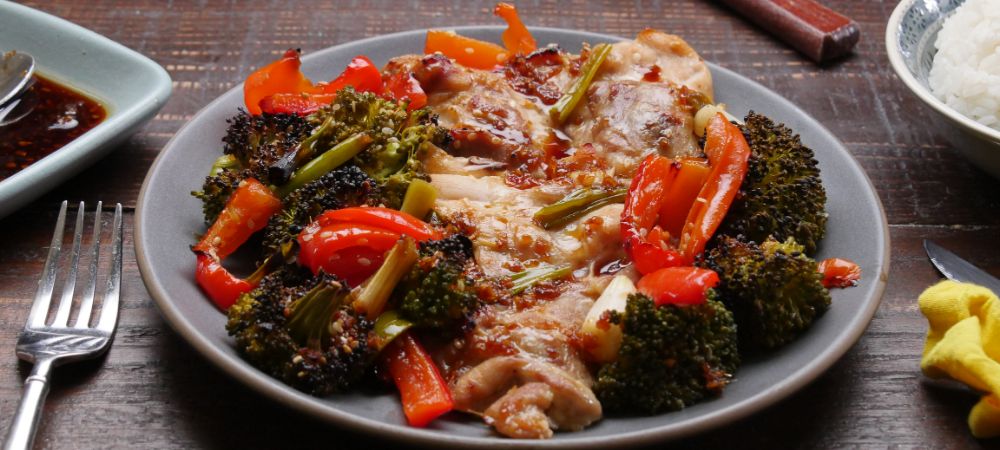This Easy Chicken-and-veggies Recipe Is Even Easier Than Picking Up Takeout Recipe and Video