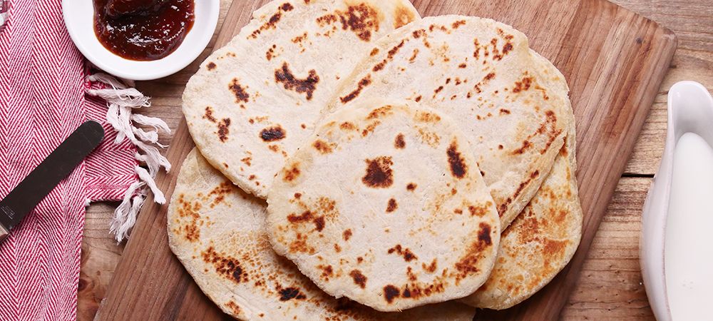 Fluffy Flatbread From Just Six Ingredients Recipe and Video