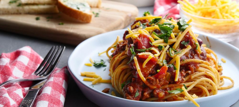 Chili Spaghetti Recipe and Video