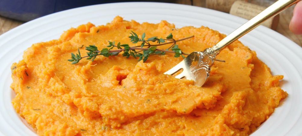 If You're Tired Of The Same Old Mashed Potatoes, Try This Low-carb Sweet Potato Mash Recipe and Video