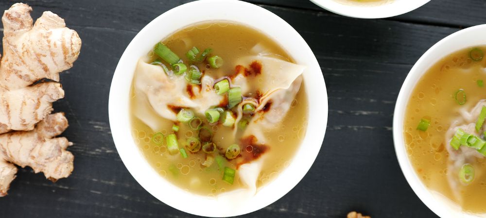 Healthier Won-ton Soup Recipe That Can Be Made In Advance And Frozen, So You Can Eat It Whenever You Want Recipe and Video