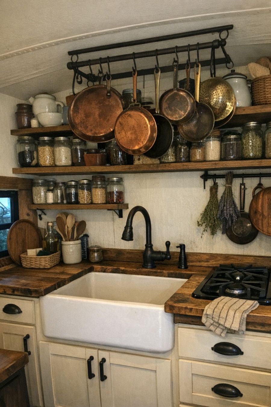 Rustic Busing Table Walk into this vintage rustic converted bus with cedar shake details ...