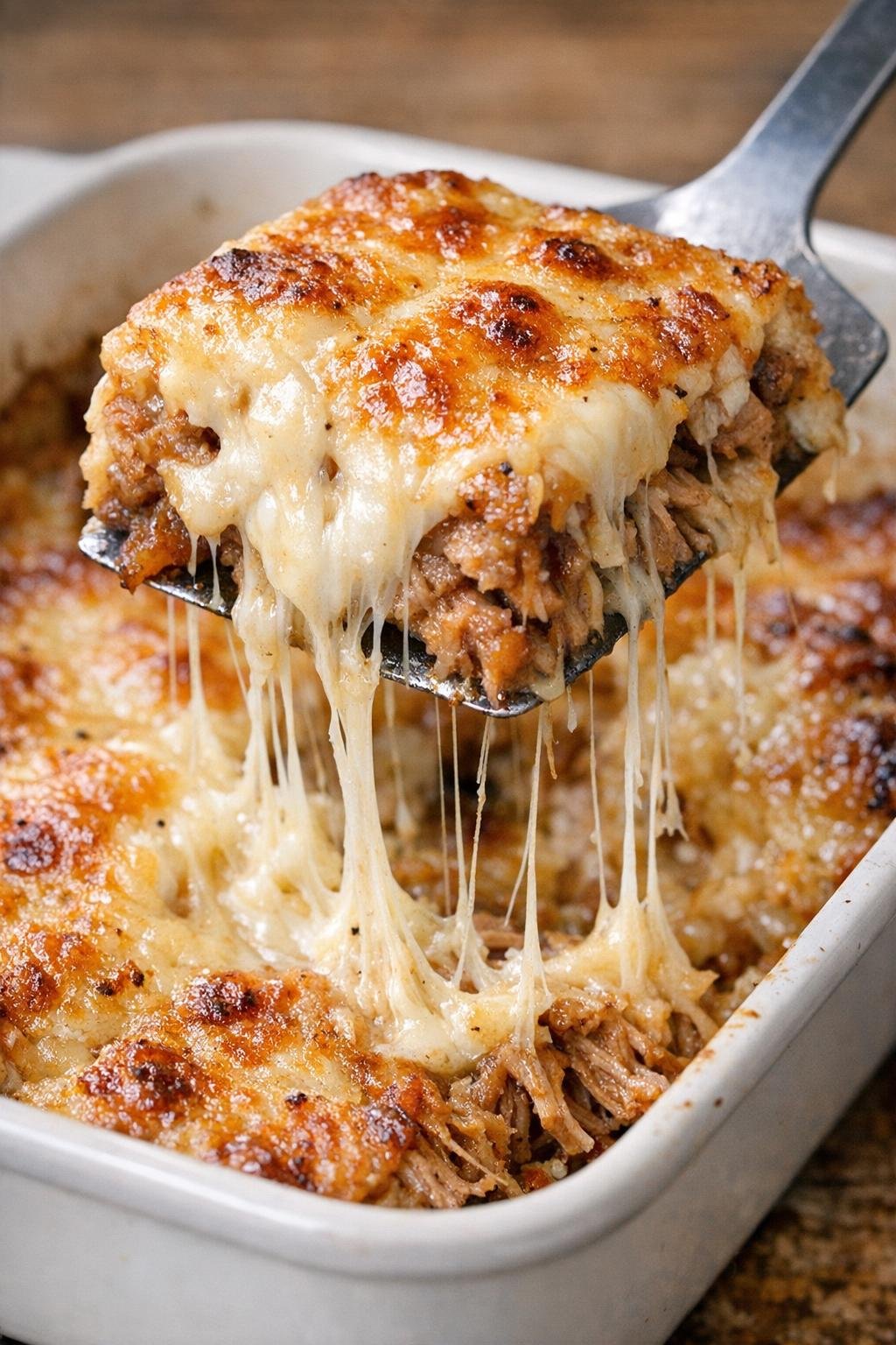 Low carb pulled pork Caldwell bakes fresh from the oven