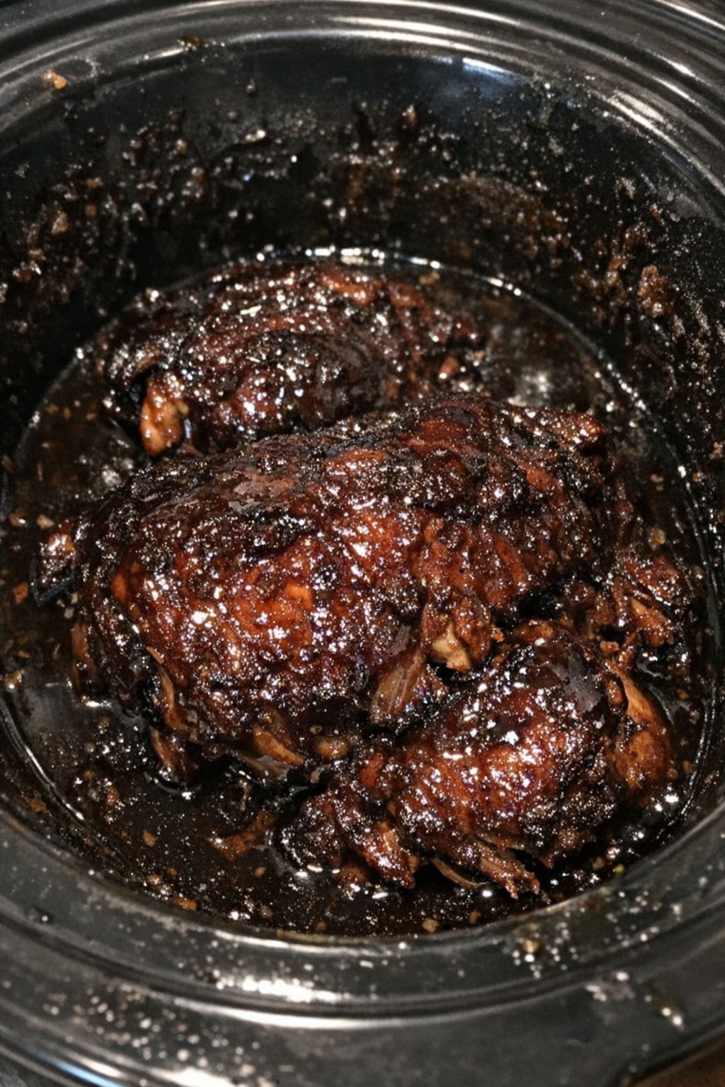 Slow cooker glazed main dish