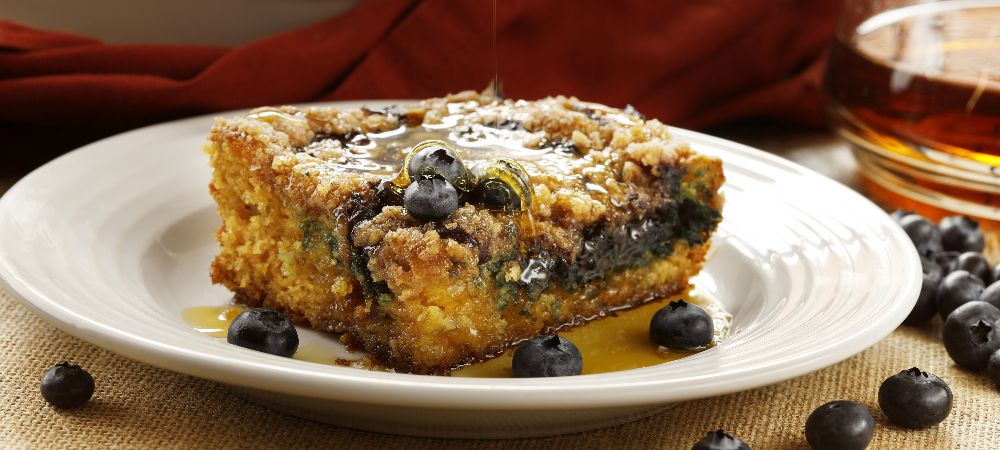 Blueberry Buttermilk Pancake Casserole Recipe and Video