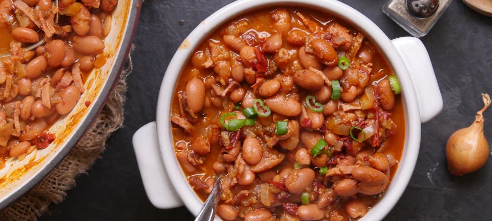 Southern-style Spicy Brown Beans  Recipe and Video