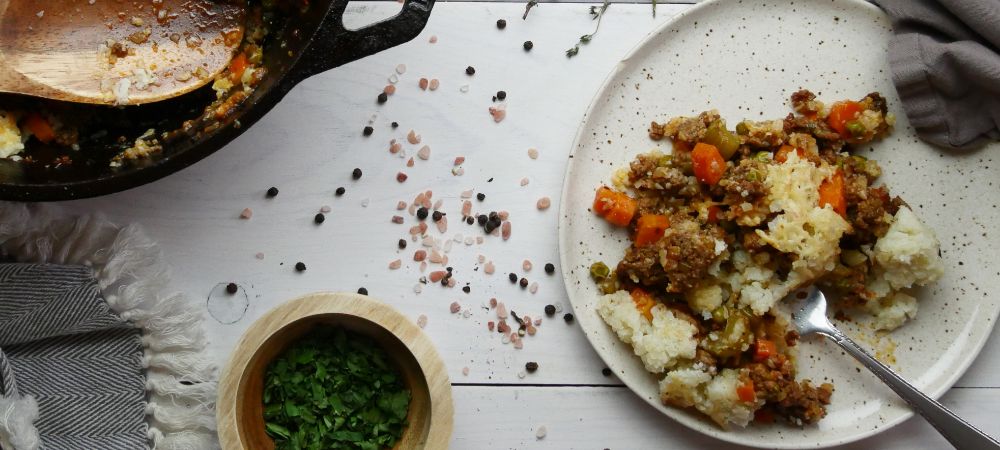 Cauliflower Shepherd's Pie Recipe and Video