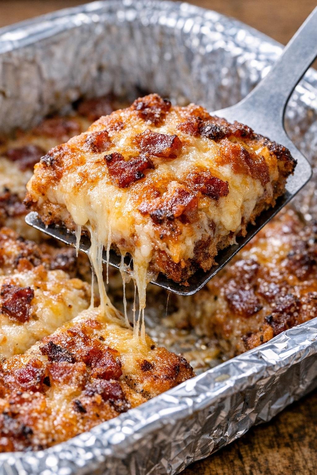 Low carb 4-ingredient bacon stratford bakes fresh from the oven
