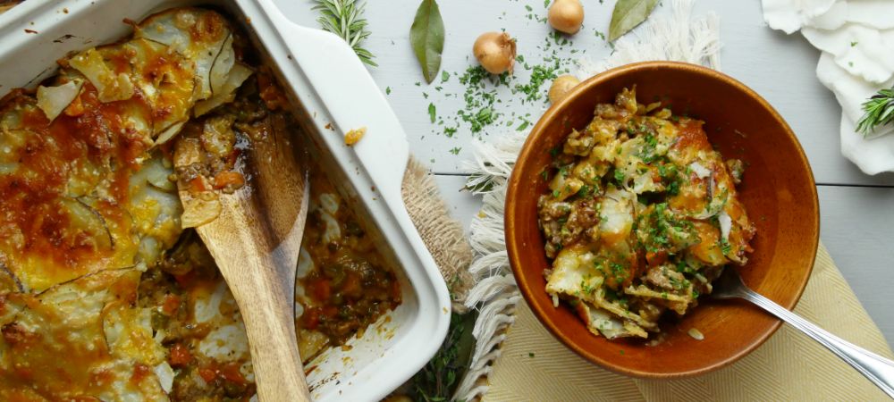 Scalloped Potato Shepherd's Pie Recipe and Video