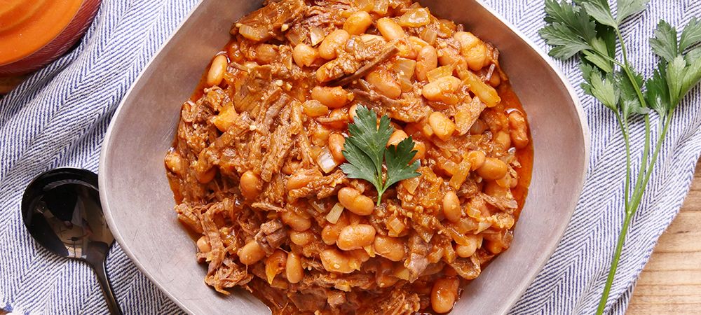 Few Things Are As Tasty As These Southern Brisket Beans Recipe and Video