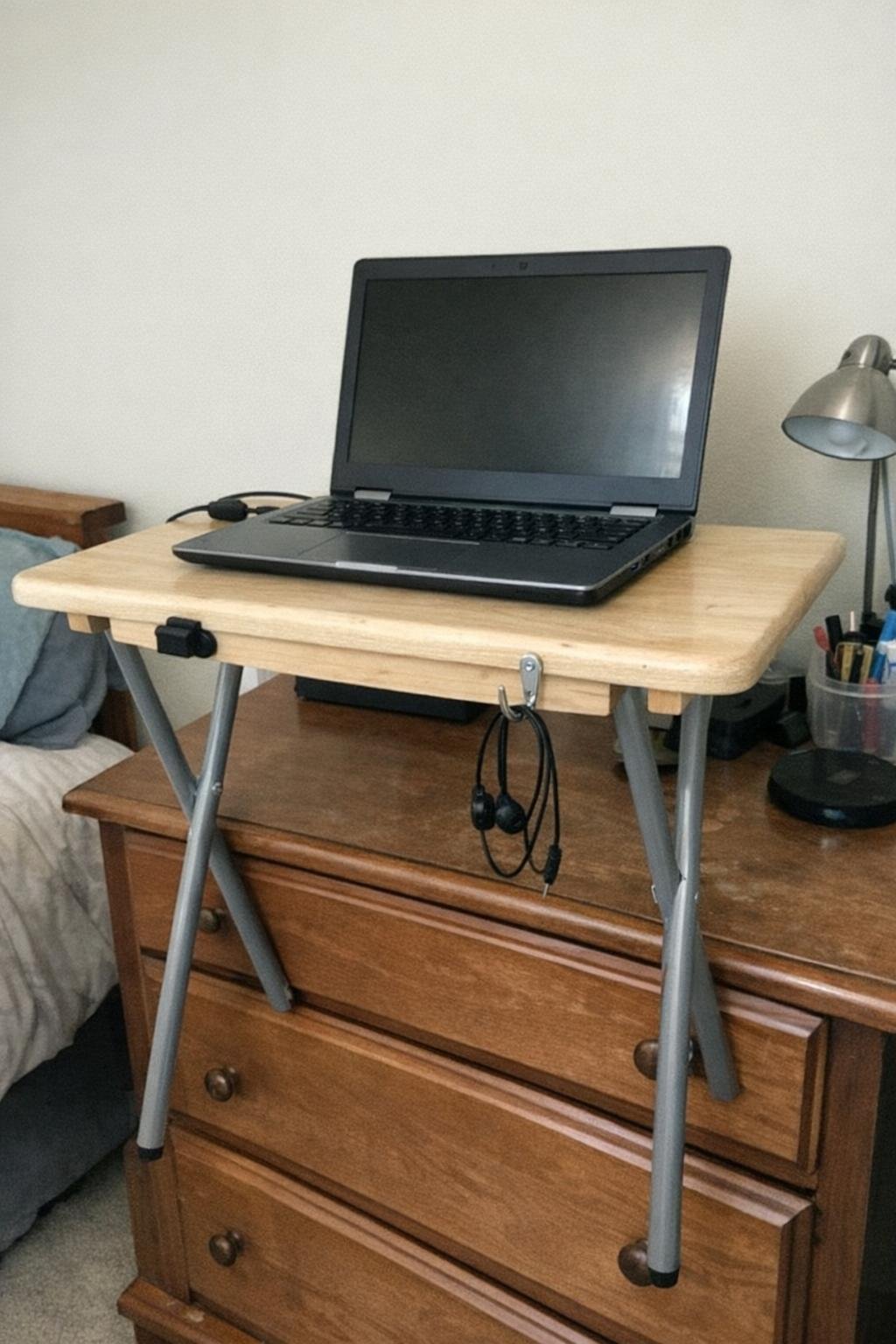 TV tray laptop standing desk