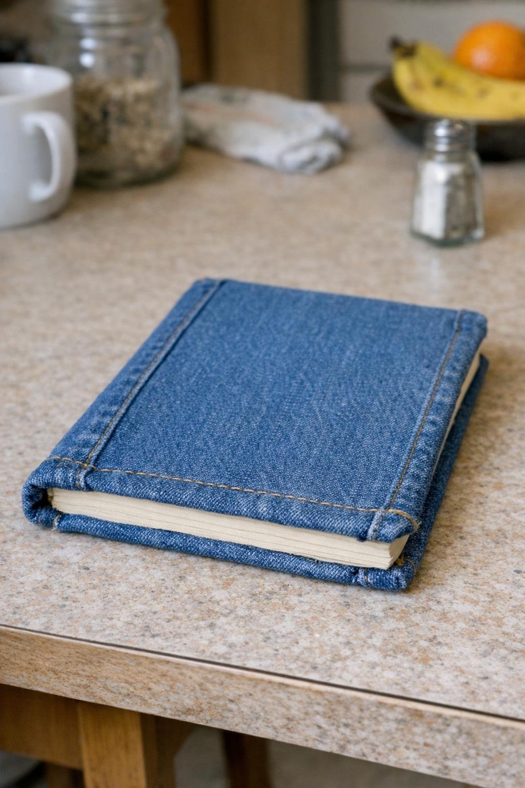 Denim notebook cover