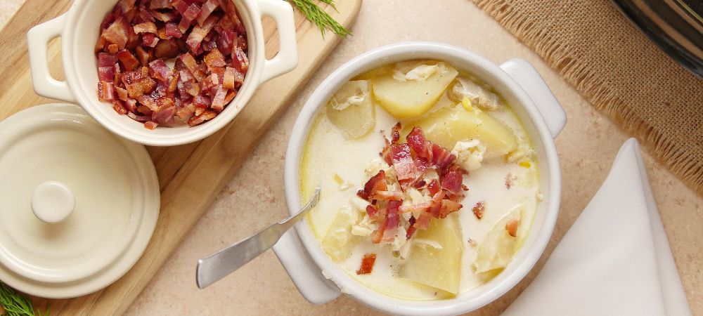 Bacon And An Onion Join Together For A Ample Entree Recipe and Video