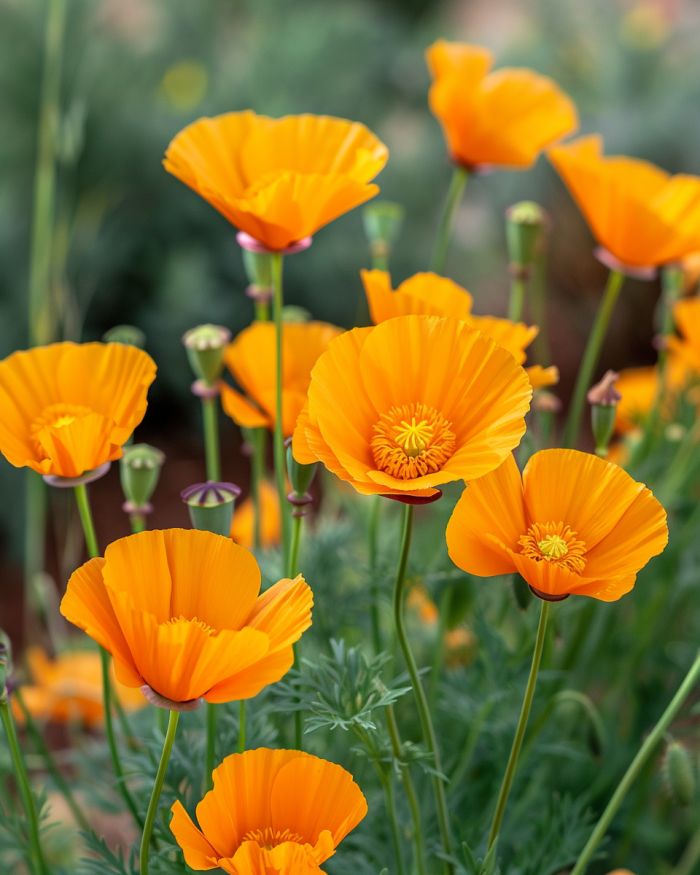 Nab some California poppy seeds from the store next time. Here are 10