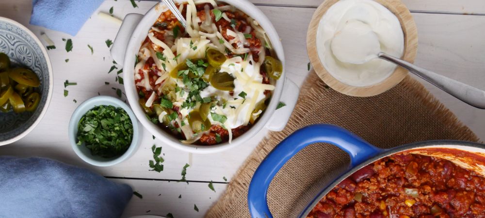 This Turkey Chili Gives You All The Feeling Of Comfort Without The Fat From Beef Recipe and Video