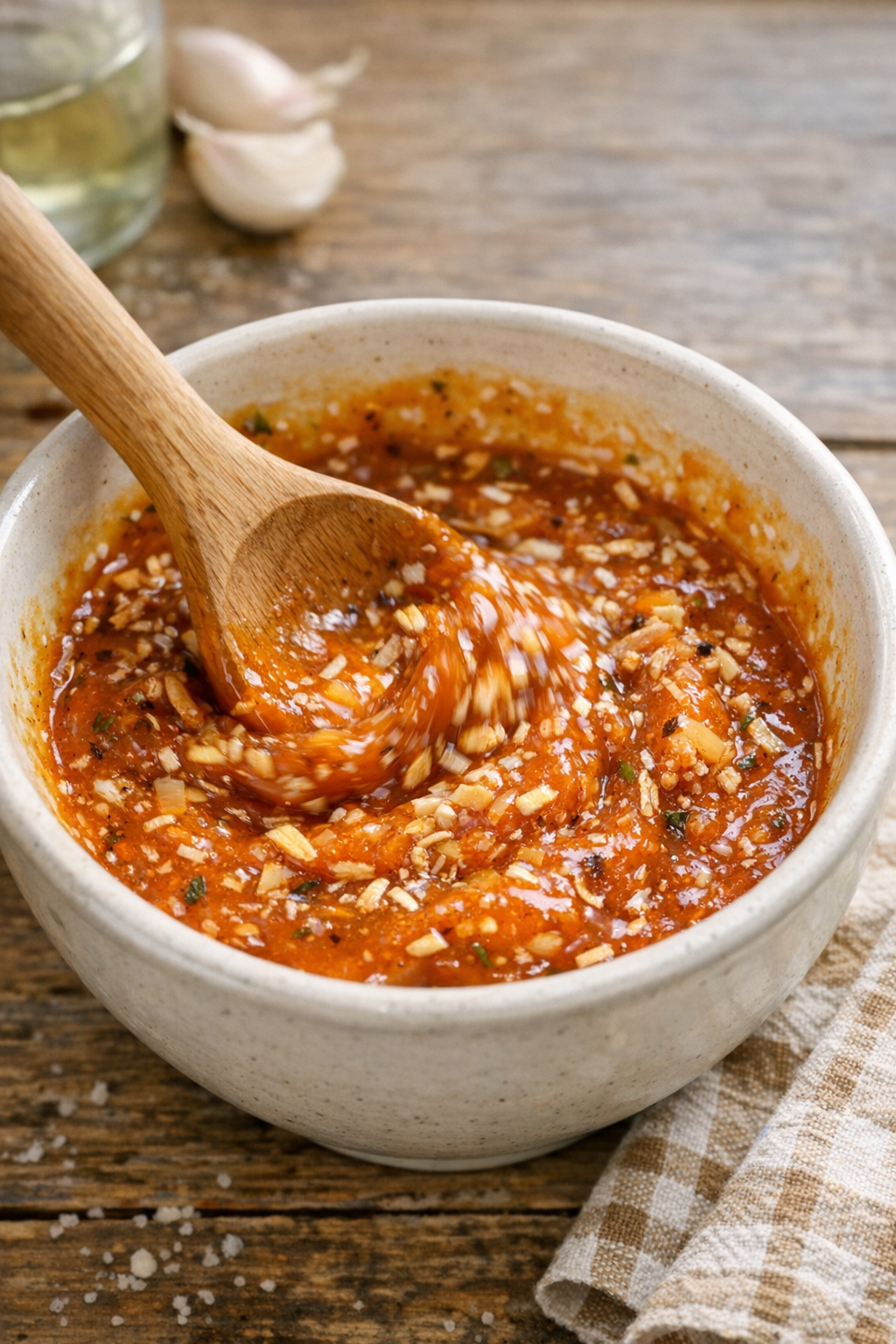 Russian dressing mixed with onion soup mix
